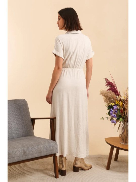 LONG SHIRT DRESS