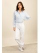 Women's Loose Fit Shirt with Chest Pocket