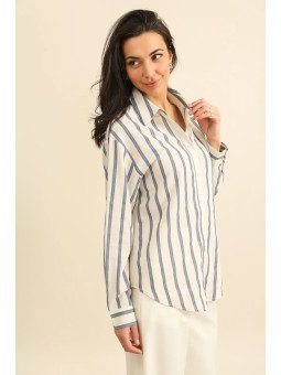 CHEMISE À RAYURES