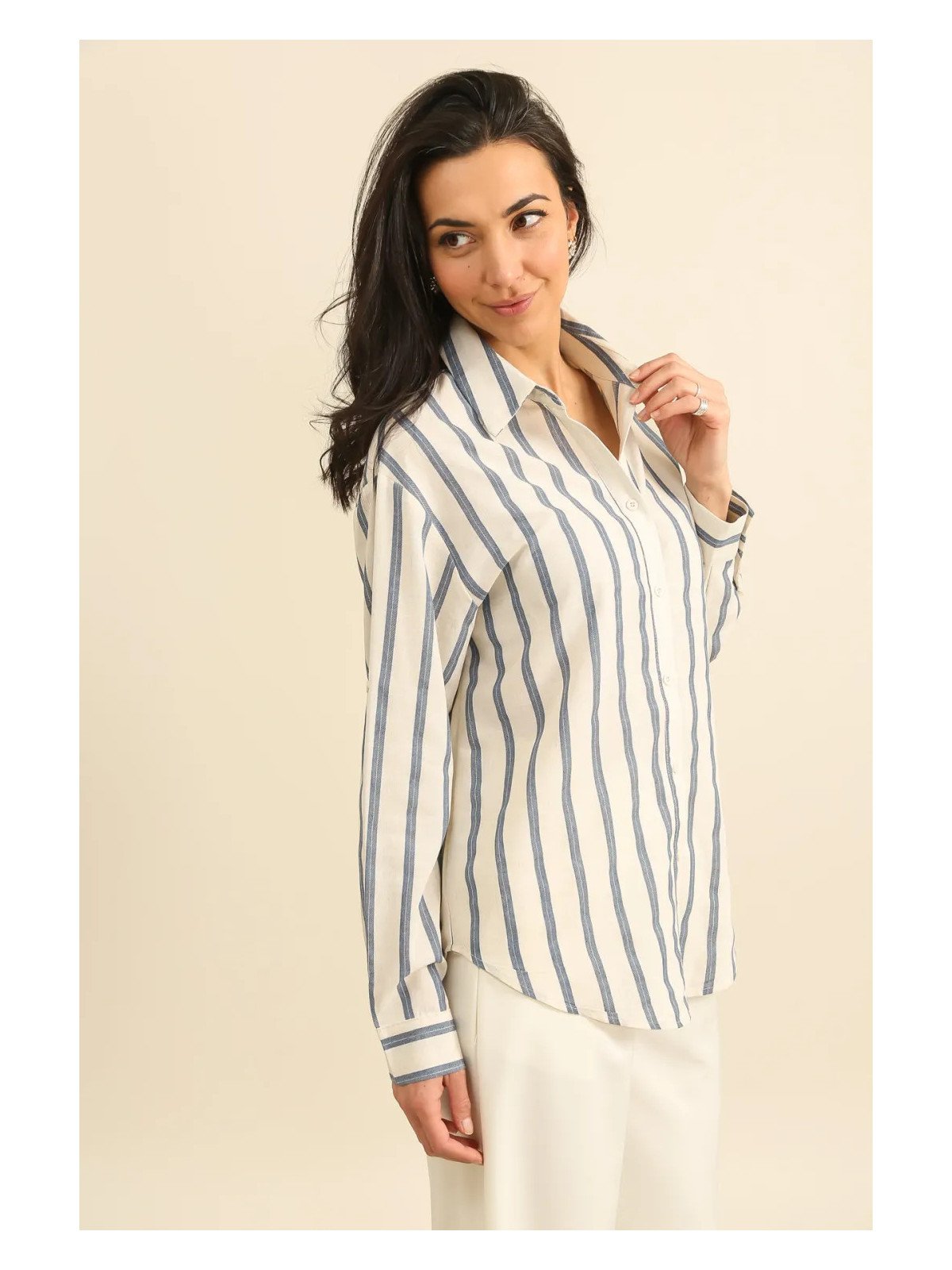 CHEMISE À RAYURES