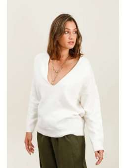 Pull col V oversize
