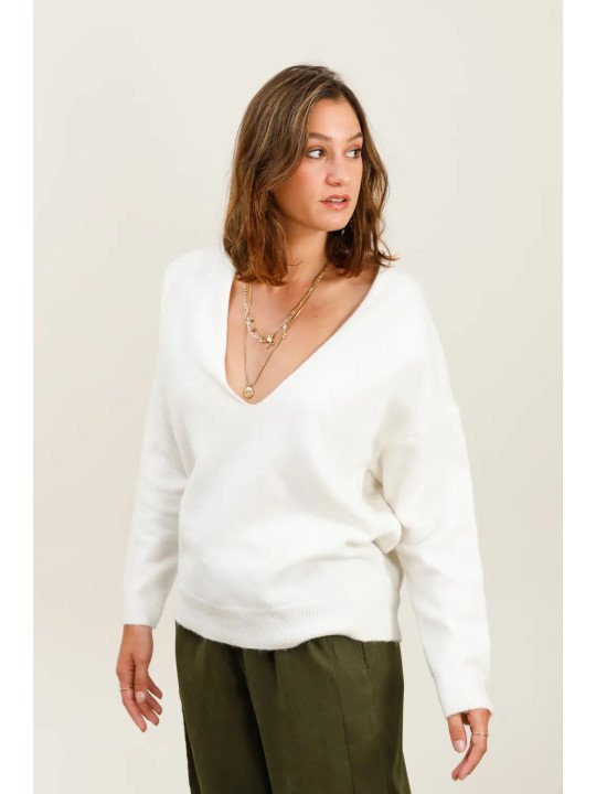 Pull col V oversize