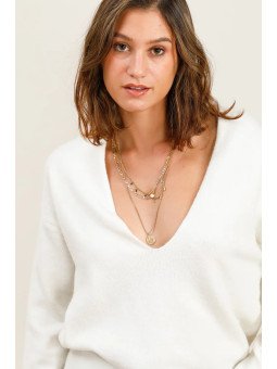 Pull col V oversize