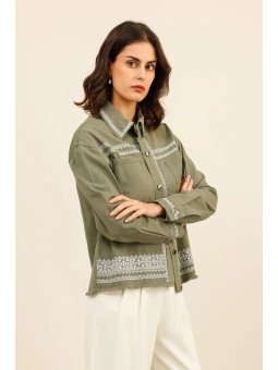 Veste brodée