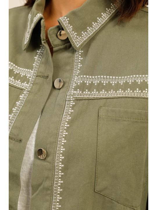 Embroidered jacket