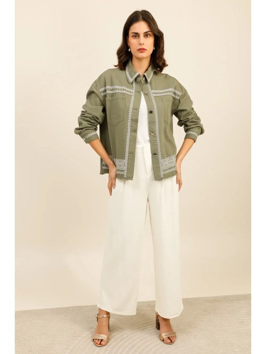 Embroidered jacket