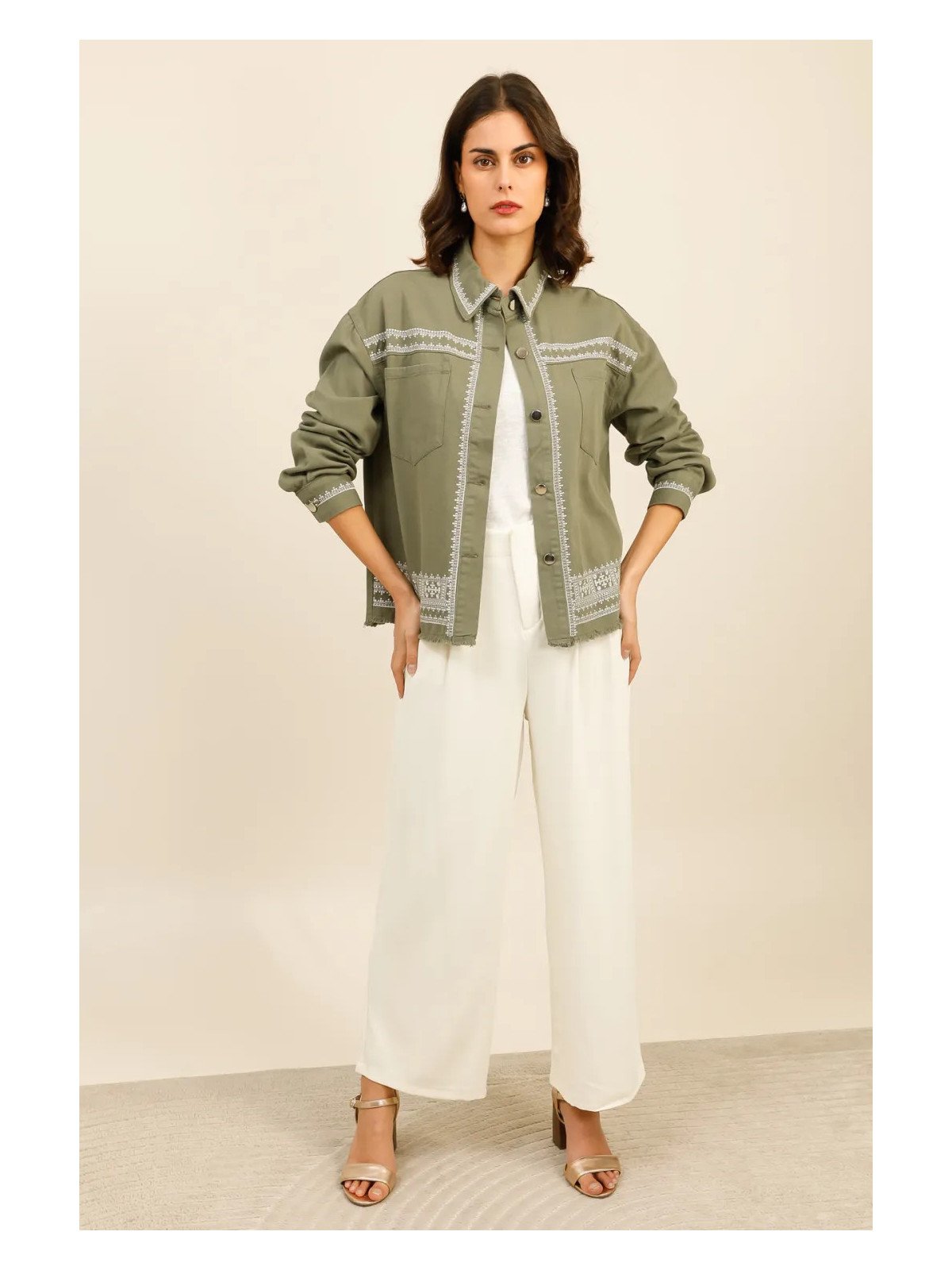 Embroidered jacket