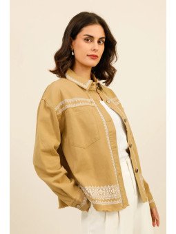 Veste brodée