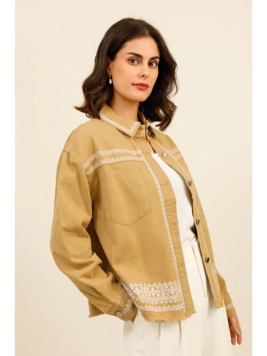 Embroidered jacket