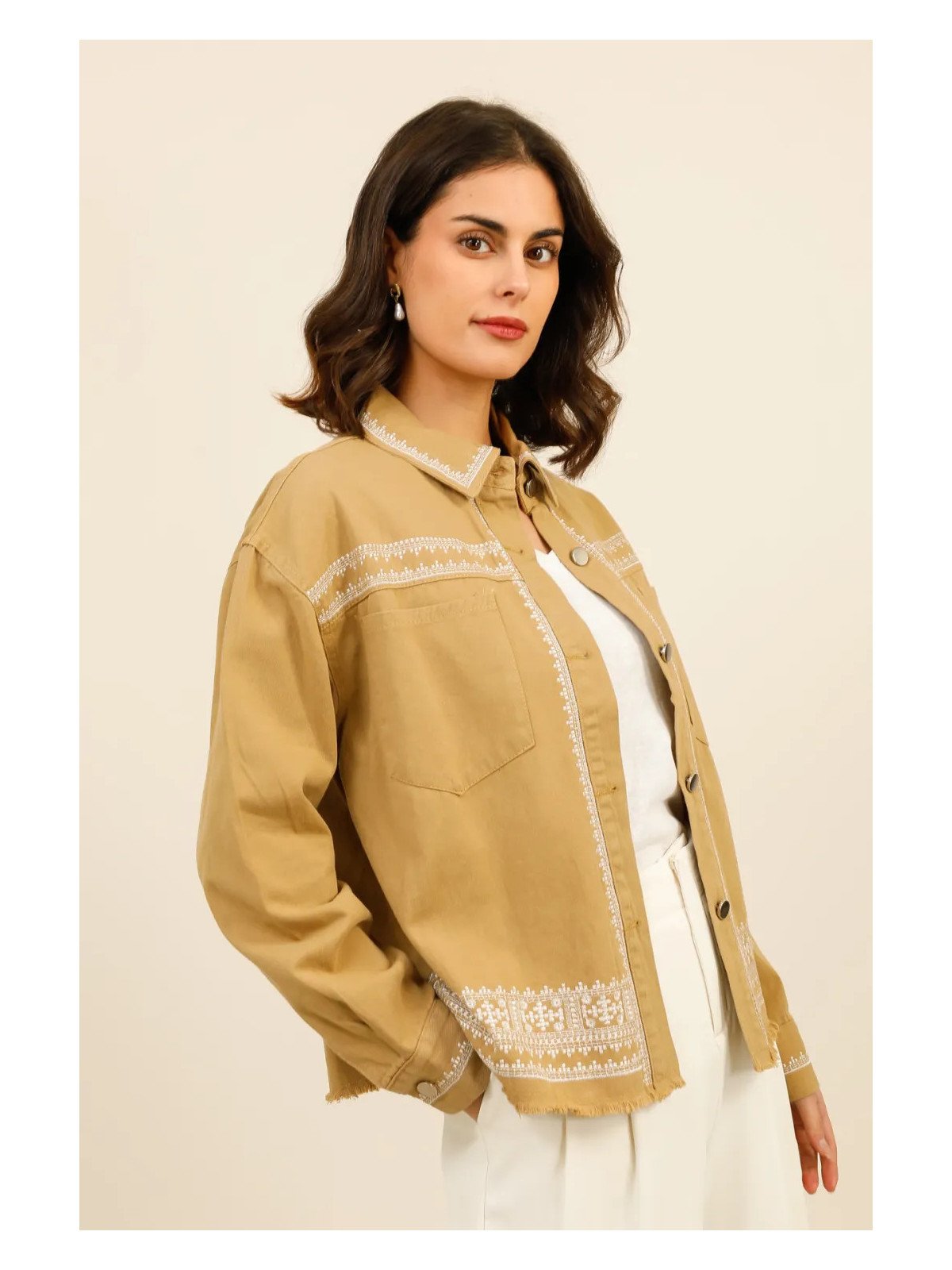 Embroidered jacket