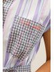 Robe chemise longue fluide ceinturée femme