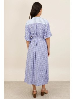 Midikleid mit Gürtel