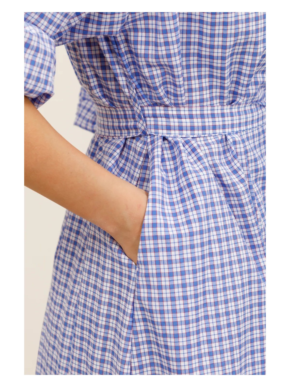 Midikleid mit Gürtel