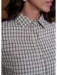 Chemise Femme Coupe Droite à Col Classique