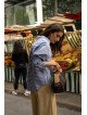 Damenbluse mit Brusttasche