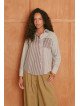 Damenbluse mit Brusttasche