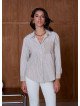 Oversize-Damenhemd, 100 % Baumwolle