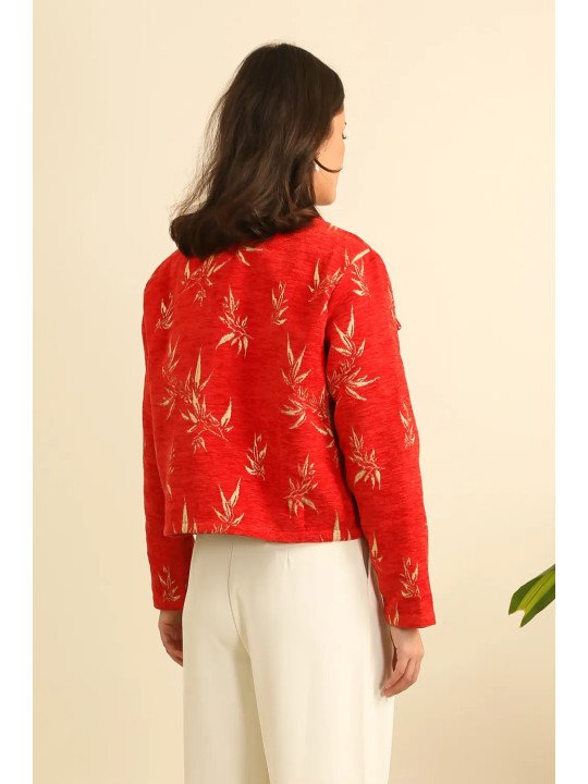 VESTE JACQUARD