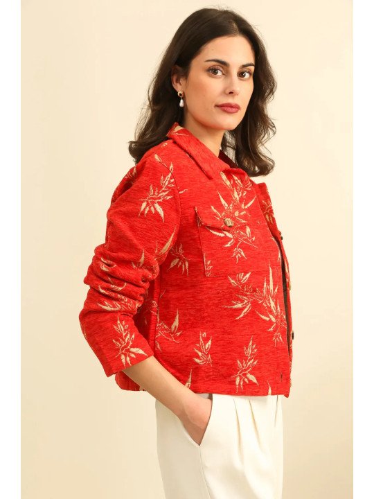 VESTE JACQUARD