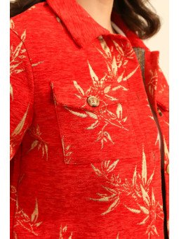 VESTE JACQUARD
