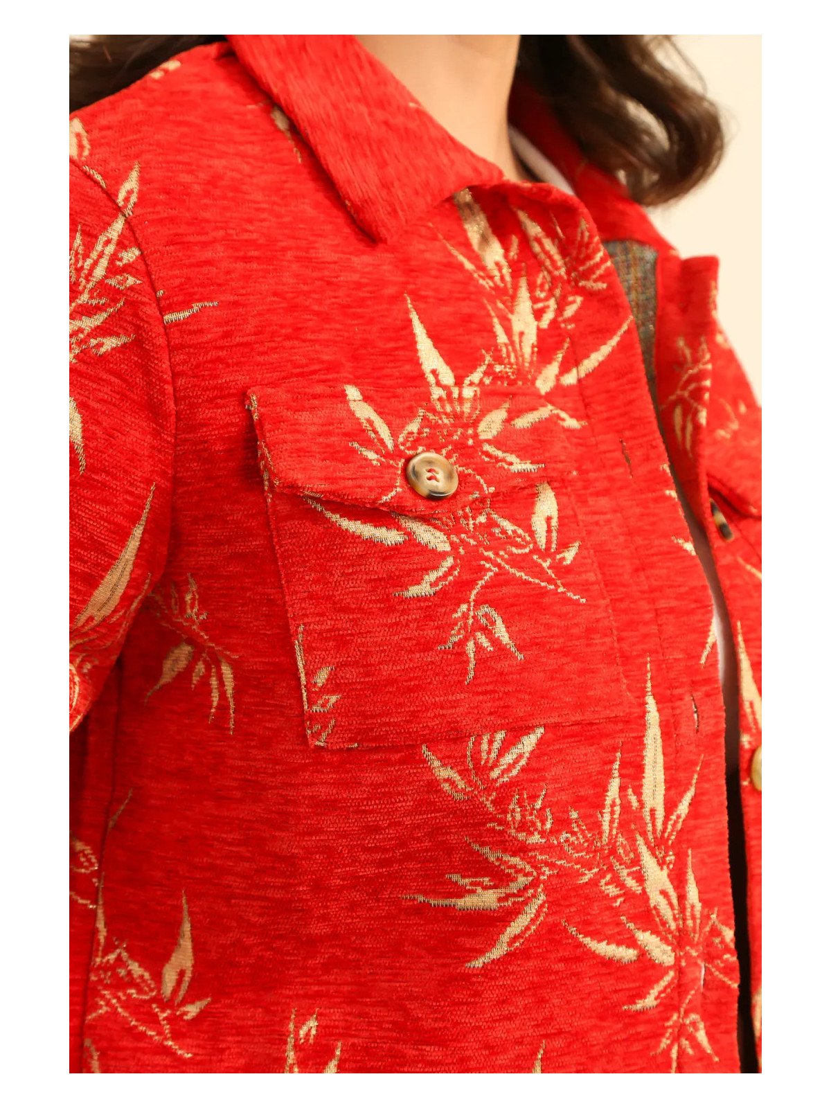 VESTE JACQUARD
