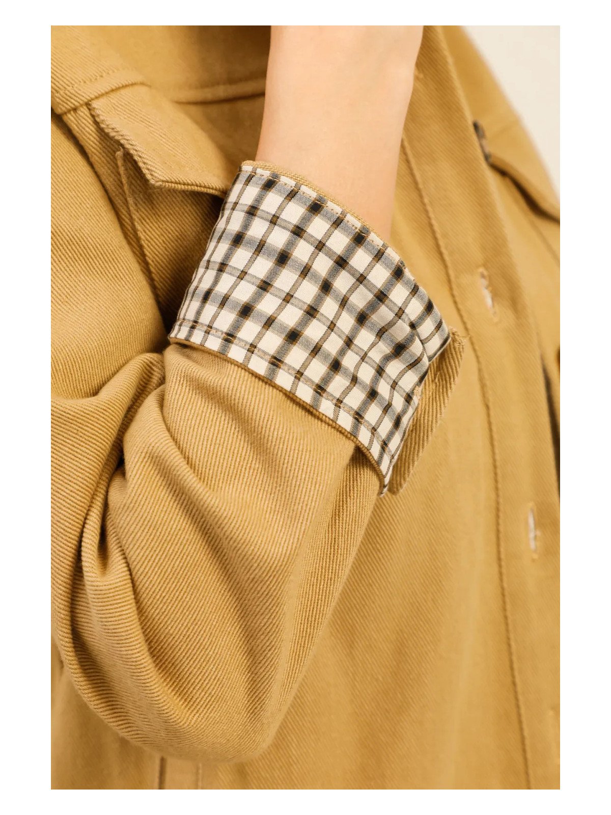 SHORT SAHARIAN-STYLE JACKET