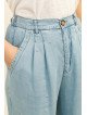 Weit geschnittene Damenhose aus 100 % Lyocell