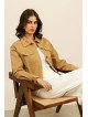 VESTE COURTE STYLE SAHARIENNE