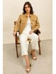 VESTE COURTE STYLE SAHARIENNE