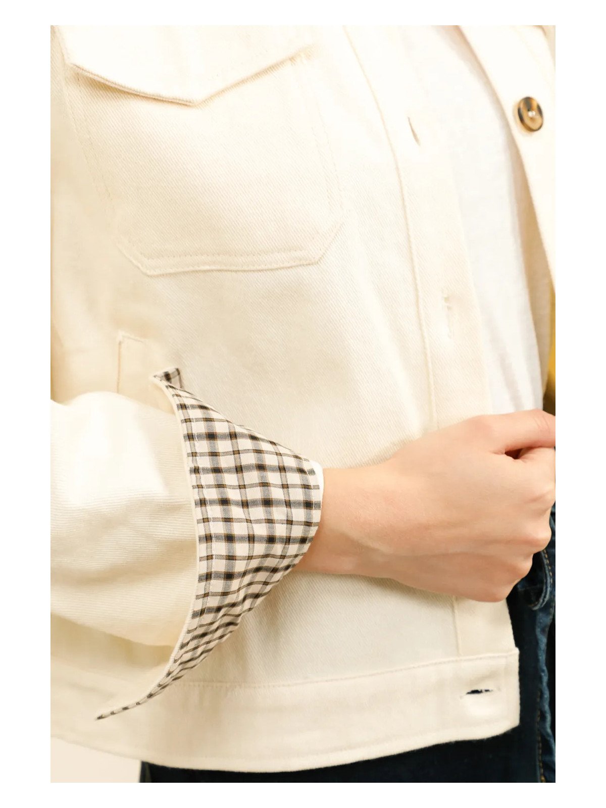 SHORT SAHARIAN-STYLE JACKET