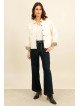 VESTE COURTE STYLE SAHARIENNE