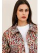 Veste courte femme en jacquard structuré