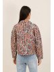 Veste courte femme en jacquard structuré
