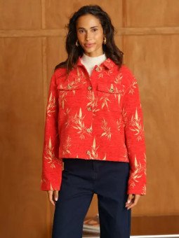 Women's Structured Short Jacket with Pockets