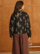 Kurze, strukturierte Damenjacke mit Taschen