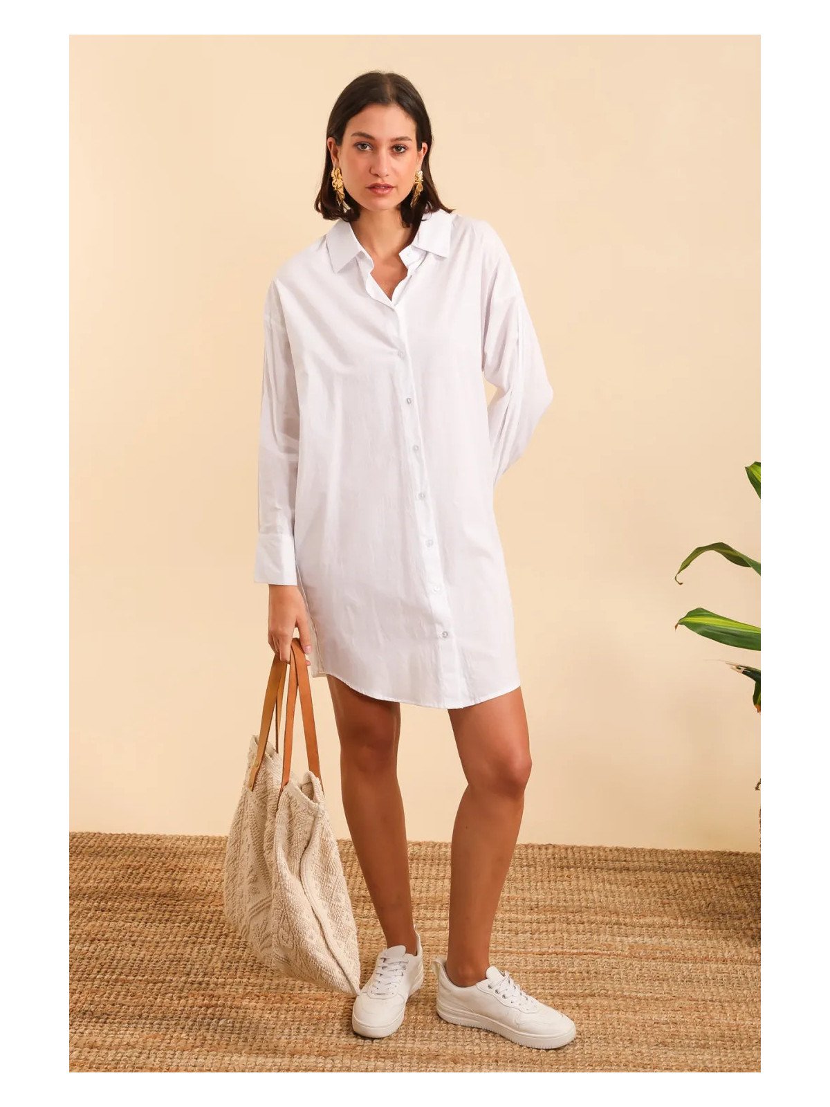 SHIRT DRESS